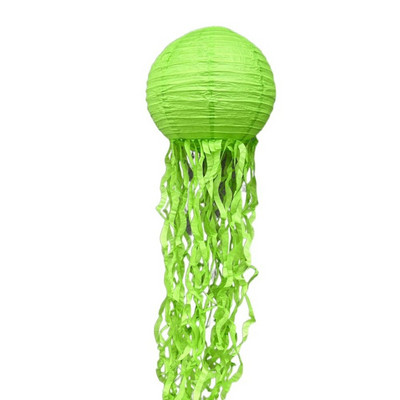 Παιδική Μπομπονιέρα Γοργόνας 10" Πτυσσόμενη χάρτινη μέδουσα Μωβ μπλε μέντα για βάπτιση μωρού για ντεκόρ γενεθλίων