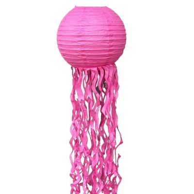 Παιδική Μπομπονιέρα Γοργόνας 10" Πτυσσόμενη χάρτινη μέδουσα Μωβ μπλε μέντα για βάπτιση μωρού για ντεκόρ γενεθλίων