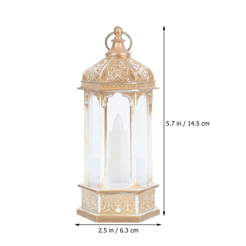 Laternad Laternad Rippuvad Maroko Ramadani LED-öövalgustid Eid-kaunistus Dekoratiivne Vintage kodu välilaud voodi kõrval