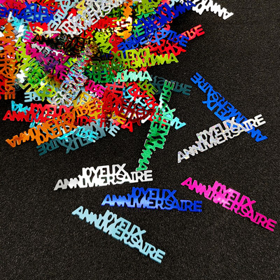 15 g vegyes konfetti csillogó fekete arany csillag csíkos asztali flitteres baba születésnapi esküvői parti dekoráció Joyeux évfordulója