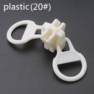 1db 20# Zipper Silder for Resin Zip Down Jacket Sátor cipzárok Fejlehúzó Barkács ruházatjavító tartozék