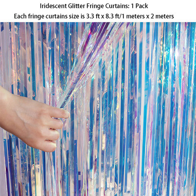 Vaivorykštės popieriaus lapų snaigės girlianda Holografinis gimtadienio vakarėlis Kabantys lapai Žvaigždžių srautas Kalėdų Naujųjų Metų reklamjuostės dekoravimas