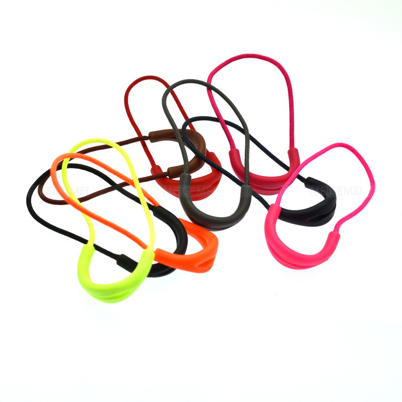 9db/csomag színes cipzárral húzható zsinórvégek pánt Lariat fekete ruházati kiegészítőkhöz