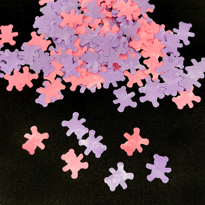 15 g Kūdikių dušo staliuko konfeti blizgučiai Tai berniukas, mergaitė 1-ojo gimtadienio vakarėlis, vežimėlio butelis Angelas Krikštas Lytis Atskleidžianti puošmena