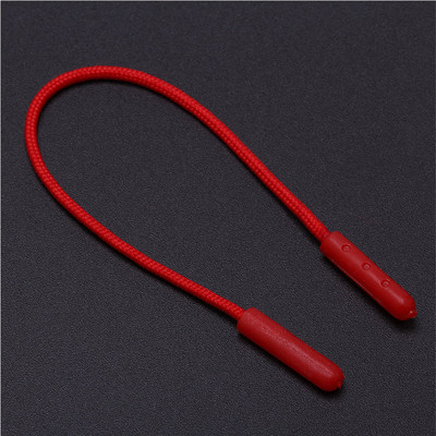 50 vnt. Užtrauktuko traukiklis su styga įpurškimo formavimu Užtrauktukas traukia laido pakeitimo užsegimas Slider Striukė Kuprinė Drabužių lagaminas