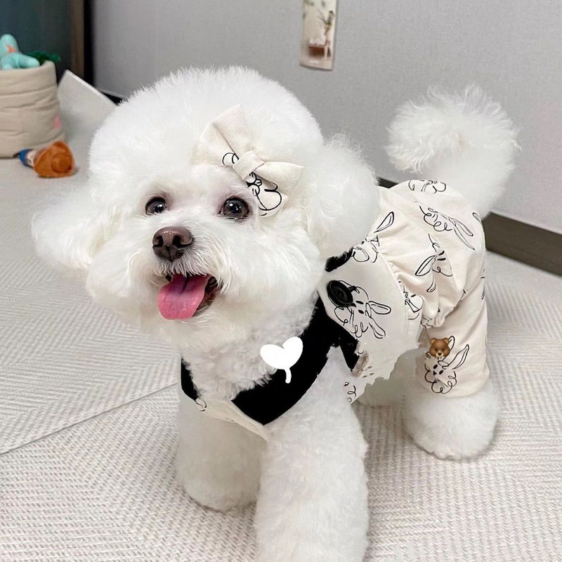 Pet Strip Kelnės Šuo Mielas Kombinezonas Malzis Jorkšyras Meškiukai Šuniuko Drabužiai Šuns Kostiumas Šuns Pižama Berniukas Šuns Drabužiai Naminių gyvūnėlių Drabužiai