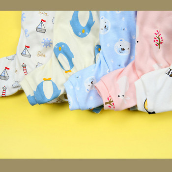 Мека пижама за кучета Дрехи за домашни любимци Пуловер с анимационни мотиви Тениска Кучешки гащеризон Палто Бяло Розово Синьо Дрехи за домашни любимци Пижама за котка Куче Гащеризон PJS