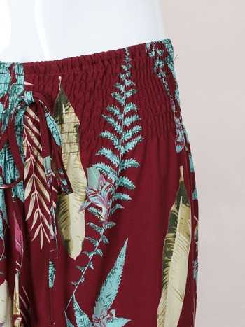 Γυναικείο παντελόνι Finjani Plus Size Vintage μοτίβο παντελόνι Casual πολυεστέρα αναπνεύσιμο γυναικείο παντελόνι