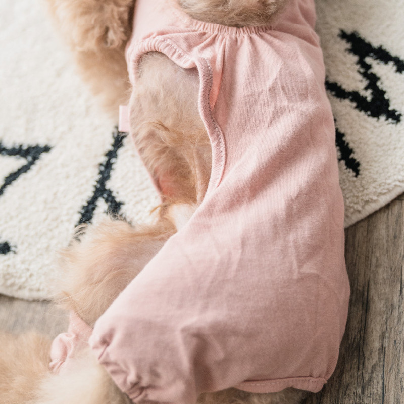 Nyári Cotton Kutya Ruhák Jumpsuit Overall Nyomtatók Háziállatok Pizsama Nadrágok Pomerániai Máltai Bichon Uszkár Schnauzer Ruházat