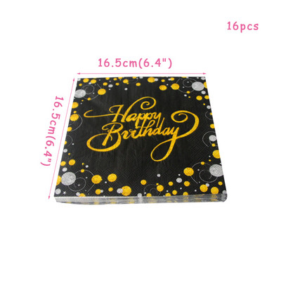 1 σετ 30 40 50 60 χάρτινο πανό Διακοσμήσεις για πάρτι γενεθλίων Γιρλάντα ενηλίκων Επέτειος γενεθλίων ενηλίκων Επέτειος 30 ετών Μαύρες σημαίες