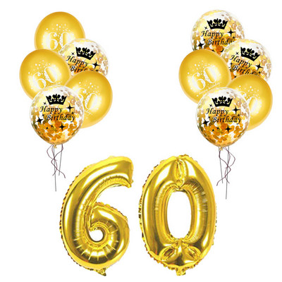 1 σετ 30 40 50 60 χάρτινο πανό Διακοσμήσεις για πάρτι γενεθλίων Γιρλάντα ενηλίκων Επέτειος γενεθλίων ενηλίκων Επέτειος 30 ετών Μαύρες σημαίες