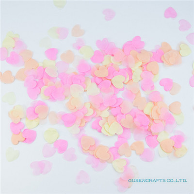 1500 komada papirnate maramice Dugina srca Konfeti/poklonci/raznobojni