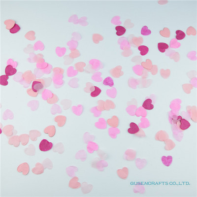 1500 komada papirnate maramice Dugina srca Konfeti/poklonci/raznobojni