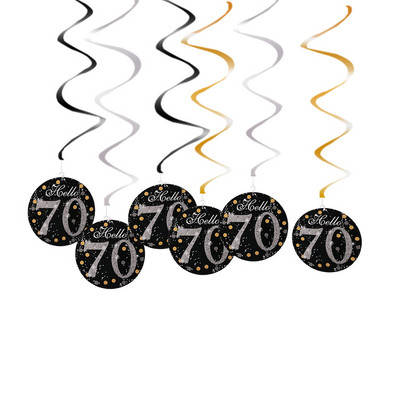 6gab. 60 gadu dzimšanas dienas rotājumi Daudz laimes dzimšanas dienā 30 40 50 60 70 gadi