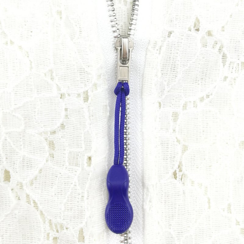 10 τμχ Κορδόνι έλξης μαύρου φερμουάρ PVC υψηλής ποιότητας Φερμουάρ φερμουάρ Σχοινί έλξης εξολκέα End Fit Fixer ετικέτας σχοινιού Κορδόνι φερμουάρ για τσάντες ενδυμάτων