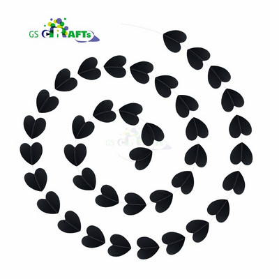 4 metri inimă puncte hârtie Steagul Petrecere ghirlandă clopoțel decor Banner Bunting pentru ziua de naștere eveniment de nuntă