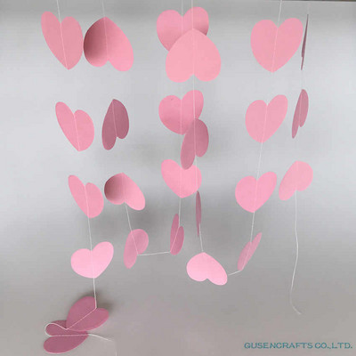 4 metri inimă puncte hârtie Steagul Petrecere ghirlandă clopoțel decor Banner Bunting pentru ziua de naștere eveniment de nuntă