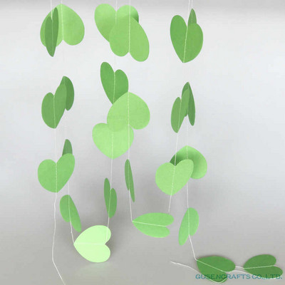 4 metri inimă puncte hârtie Steagul Petrecere ghirlandă clopoțel decor Banner Bunting pentru ziua de naștere eveniment de nuntă