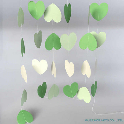 4 metri inimă puncte hârtie Steagul Petrecere ghirlandă clopoțel decor Banner Bunting pentru ziua de naștere eveniment de nuntă