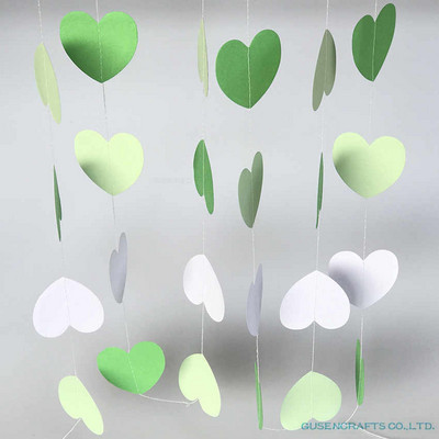 4 metri inimă puncte hârtie Steagul Petrecere ghirlandă clopoțel decor Banner Bunting pentru ziua de naștere eveniment de nuntă