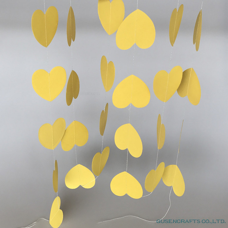 4 metri inimă puncte hârtie Steagul Petrecere ghirlandă clopoțel decor Banner Bunting pentru ziua de naștere eveniment de nuntă