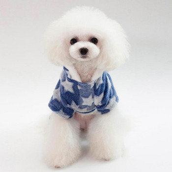 Μαλακές πιτζάμες για σκύλους Pjs Small Dogs πουλόβερ Ζεστά χειμωνιάτικα ρούχα για σκύλους Σαλοπέτα για κουτάβι Φανέλα Onesie για ρούχα για κατοικίδια Chihuahua