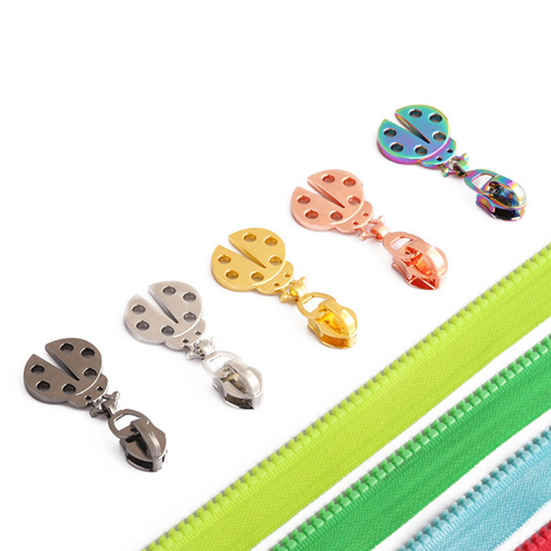 5gab noņemams rāvējslēdzēja pievilkšanas nomaiņa rāvējslēdzēja izvilkšanas sviras slēdzenes dūnu jakas kleitai bagāžai metāla rāvējslēdzēja galvas remonta komplekts