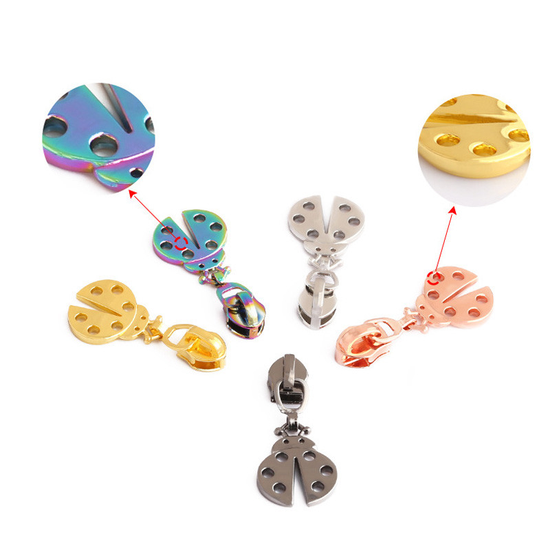 5gab noņemams rāvējslēdzēja pievilkšanas nomaiņa rāvējslēdzēja izvilkšanas sviras slēdzenes dūnu jakas kleitai bagāžai metāla rāvējslēdzēja galvas remonta komplekts