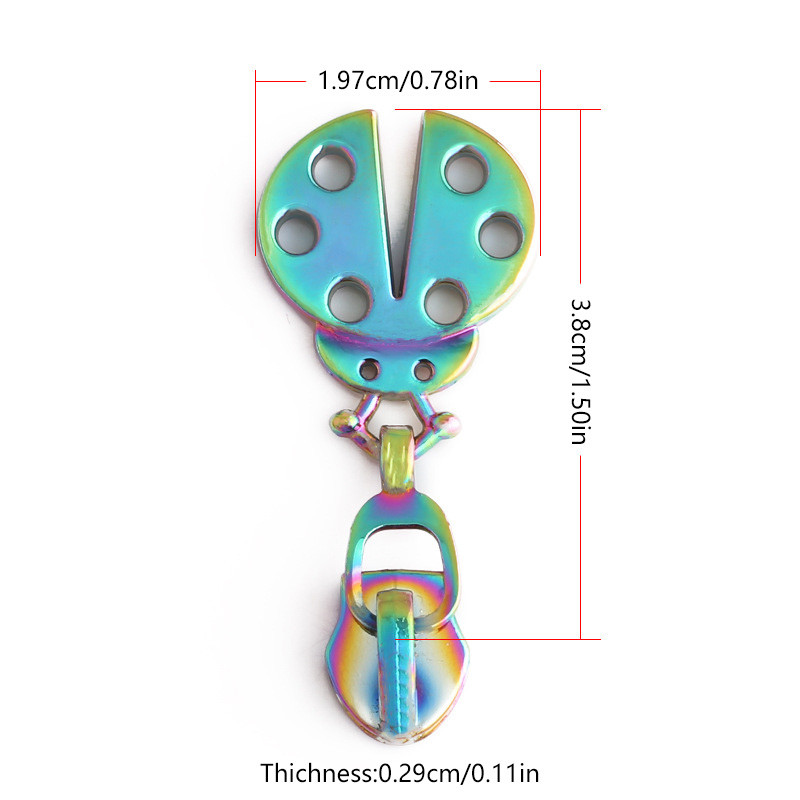 5gab noņemams rāvējslēdzēja pievilkšanas nomaiņa rāvējslēdzēja izvilkšanas sviras slēdzenes dūnu jakas kleitai bagāžai metāla rāvējslēdzēja galvas remonta komplekts