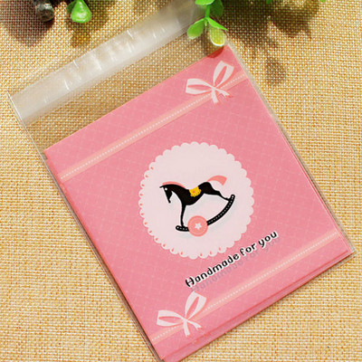 50 БР. Сладко анимационно чудовище, бисквитка, бонбони, самозалепващи се найлонови торбички за бисквити, пакет за печене на закуски, консумативи, коледен декор