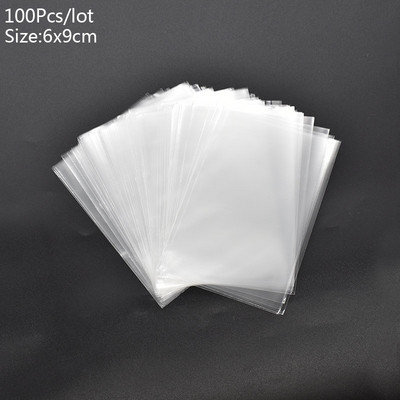 100kom prozirne plastične vrećice bombona lizalica pakiranje kolačića prozirna opp celofanska vrećica božićni dar vjenčanje rođendanska zabava