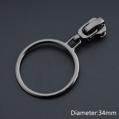 5# Metaliniai traukimo galvutės apvalūs žiedai užtrauktuku galvos paltai Drabužiai kuprinės taisymas keitimas priedai „pasidaryk pats“ siuvimo reikmenys Įrankiai