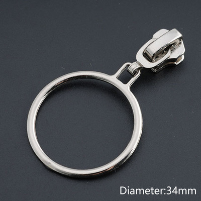 5# Metaliniai traukimo galvutės apvalūs žiedai užtrauktuku galvos paltai Drabužiai kuprinės taisymas keitimas priedai „pasidaryk pats“ siuvimo reikmenys Įrankiai