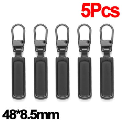 5/10 buc. Glisor cu fermoar metalic Scoateți extractor de fermoar Kit de reparație universal pentru înlocuire a fermoarului Accesorii de cusut pentru bagaj