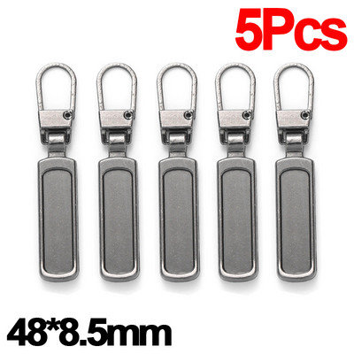 5/10 buc. Glisor cu fermoar metalic Scoateți extractor de fermoar Kit de reparație universal pentru înlocuire a fermoarului Accesorii de cusut pentru bagaj