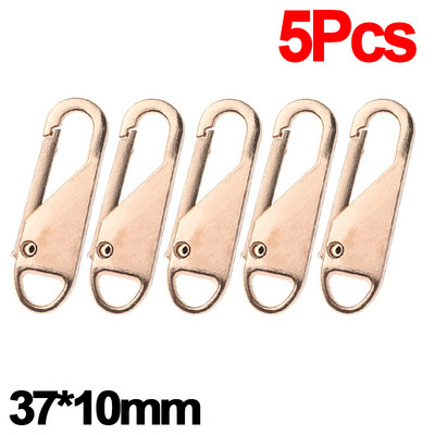 5/10 buc. Glisor cu fermoar metalic Scoateți extractor de fermoar Kit de reparație universal pentru înlocuire a fermoarului Accesorii de cusut pentru bagaj