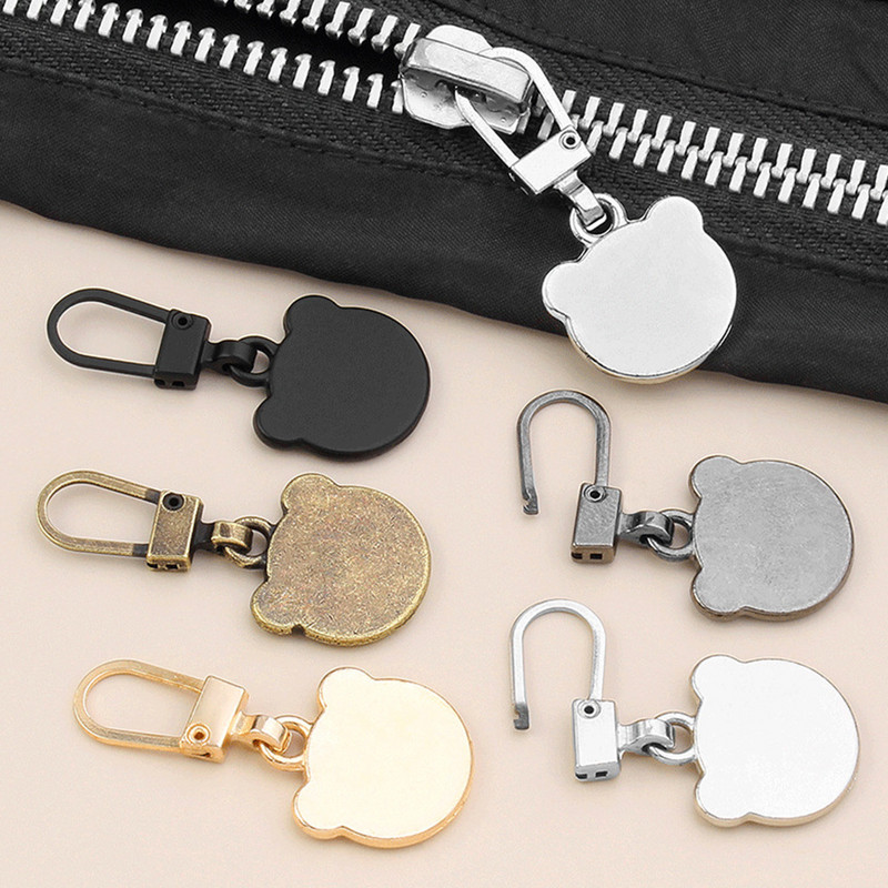 5/10 buc. Glisor cu fermoar metalic Scoateți extractor de fermoar Kit de reparație universal pentru înlocuire a fermoarului Accesorii de cusut pentru bagaj