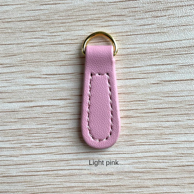 Valódi bőr cipzár cipzár lehúzó fej ruhák poggyász kiegészítők hátizsák cipzár csat medál húzófül barkács varrás cipzár fül