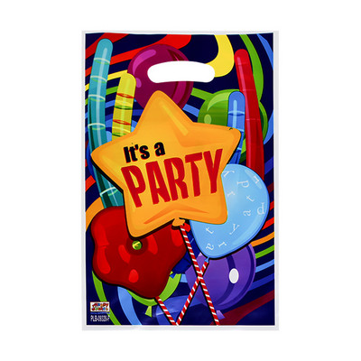 10/20/30 tk Värvitrükiga kinkekotid Pulma sünnipäevapeokotid Loot-kotid Pakkimiskotid lastele Sünnipäevakott