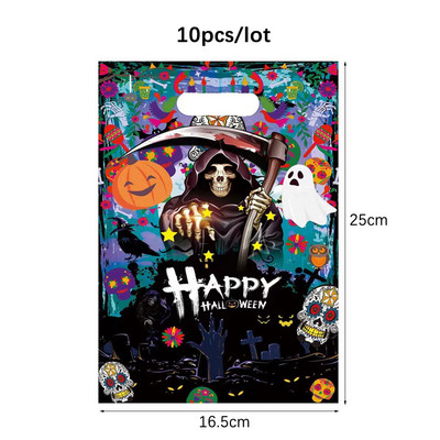 10/20/30 tk Värvitrükiga kinkekotid Pulma sünnipäevapeokotid Loot-kotid Pakkimiskotid lastele Sünnipäevakott