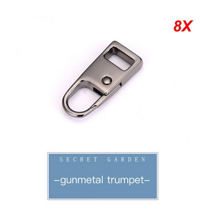 Fermoar detașabil 5/8/10 buc. Fermoar detașabil Fermoare metalice Fermoare de fixare Fermoare Extractor rezistente la uzură pandantiv Pull Tab Instrumente de cusut