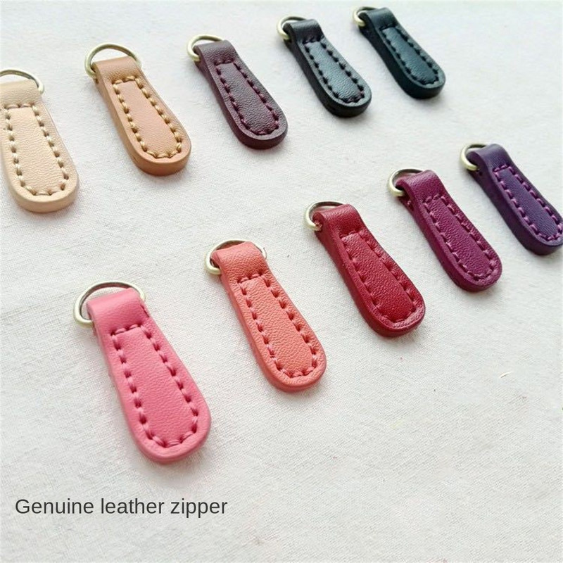 Užtrauktuko traukikliai Tvirtas kuprinės pakabukas, traukiamas, odinis mikropluoštas, lengvai naudojamas odinis užtrauktuko laikiklis užtrauktuko galvutė odinis užtrauktuko skirtukas