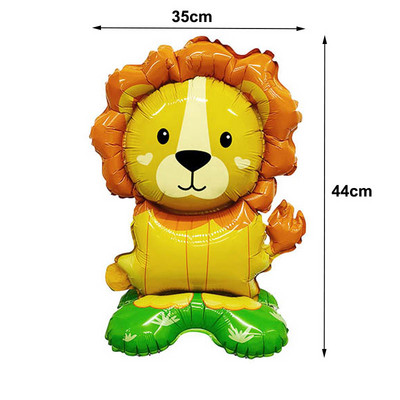 Jungle Safari Party ajándéktasakok Aranyos műanyag cukorka csemege táska partidíszek gyerekeknek Lányok születésnapjára Babazuhany parti kellékek