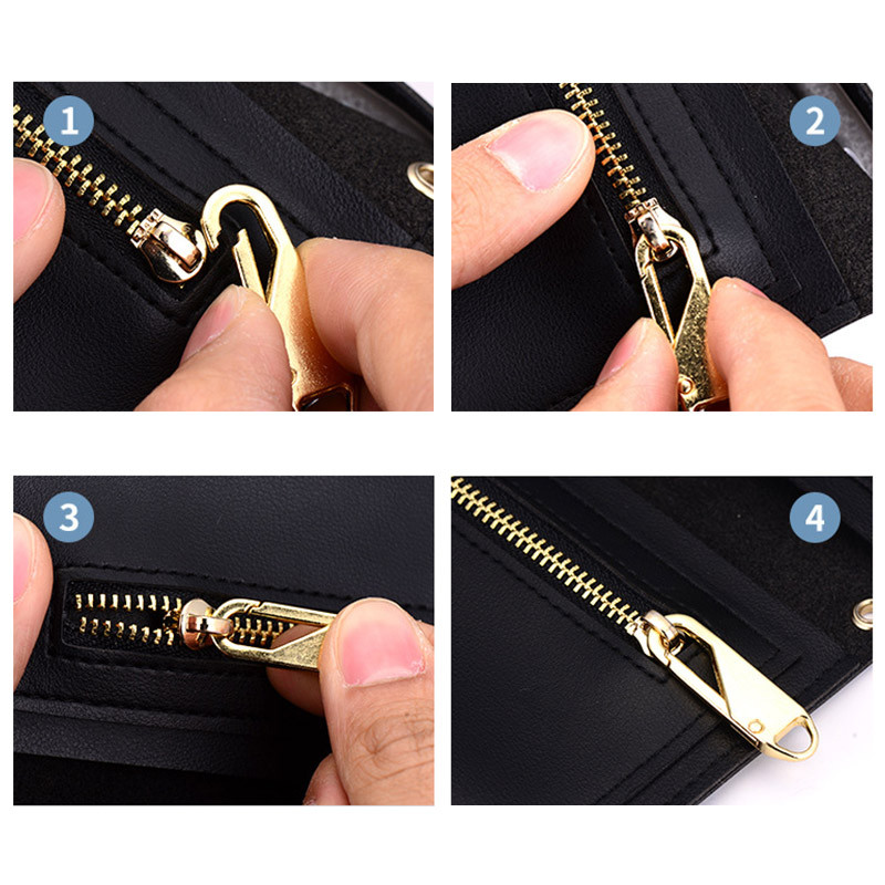 Rāvējslēdzēja slīdnis Izvilkējs Rāvējslēdzēja galva Tūlītēja remonta komplekti Apģērbi Rāvējslēdzēja fiksators Rāvējslēdzēja slīdnis DIY Šūšanas Amatniecības šūšanas komplekti Rāvējslēdzēji 5 gab.