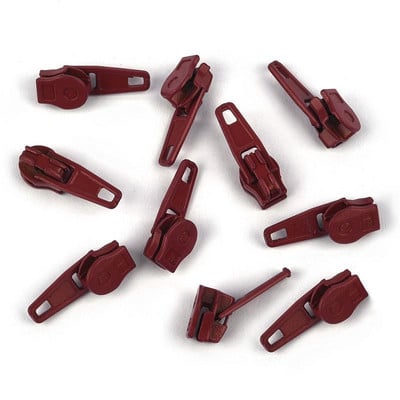 10 vienetų/pak. 3# užtrauktukų užtrauktukų universalus momentinis užtrauktuko taisymo rinkinys, keičiamas užtrauktuko traukiklis, slankiklis dantų siuvimo priedai