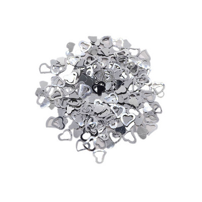 600 vnt./lot. Daugiaspalvis putojantis meilės širdis vestuvių vakarėlio festivalis Konfeti stalo dekoravimas Dekoratyviniai reikmenys Valentino dienai