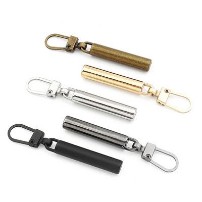 2Pcs Detachable Metal Zipper Pullers for Zipper Sliders Head Zippers Repair Kits Zipper Pull Tab DIY Sewing Bags Down Jacket