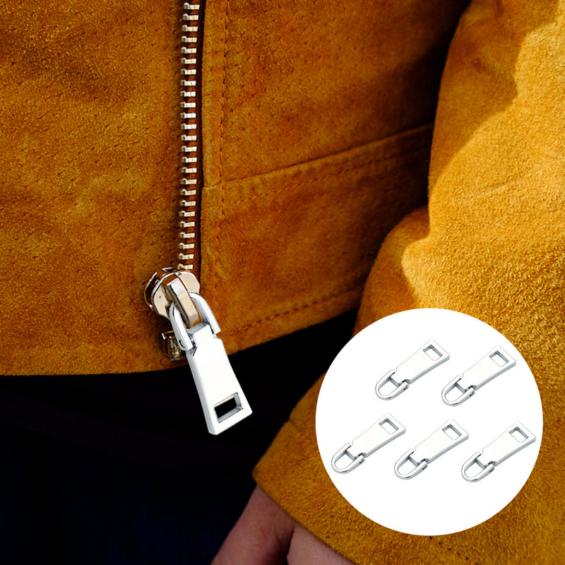 10 kom/set Za prtljagu Ruksak Kaput Zatvarač Povlačenje Praktično šivanje Klizači Čizme Odjeća Jakne Dodaci Popravak Legura cinka