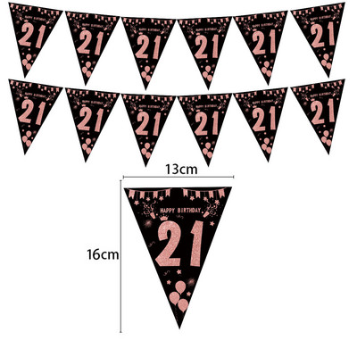 1 komplekt 30 40 50 60 Paberbänner Sünnipäevapeo kaunistus Täiskasvanu vaniku aastapäev Täiskasvanu sünnipäeva aastapäev 30 vanused mustad lipud