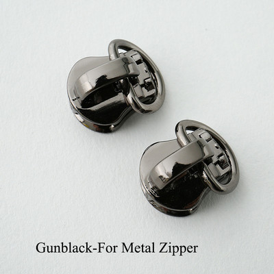 10 vnt. D žiedo užtrauktuko slankikliai, skirti 5 # siūti metaliniams nailono dervos užtrauktukų „pasidaryk pats“ užtrauktukų galvutės maišelio kišenių taisymo rinkiniai, siuvėjų keitimo įrankiai